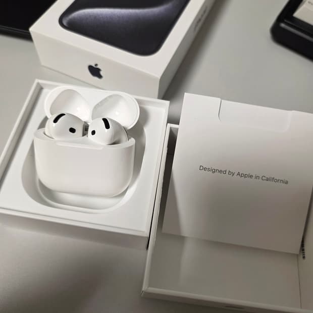 에어팟 4세대 노이즈캔슬링