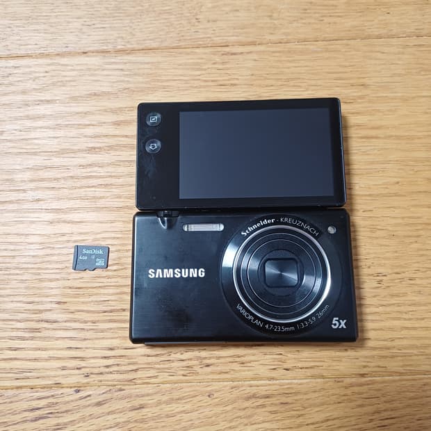 삼성 mv800 미러팝/한효주 디카 y2k 블랙