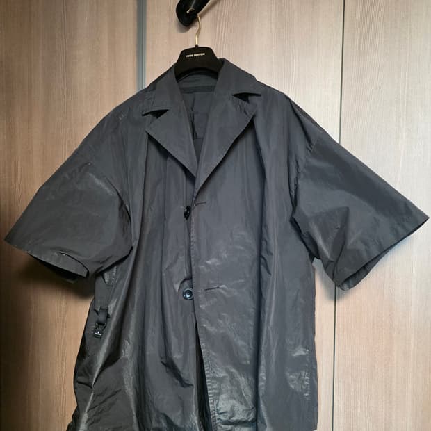 [희귀] 20SS 닐리스(NILoS) 다크 리좀 테크웨어 버클 셔츠