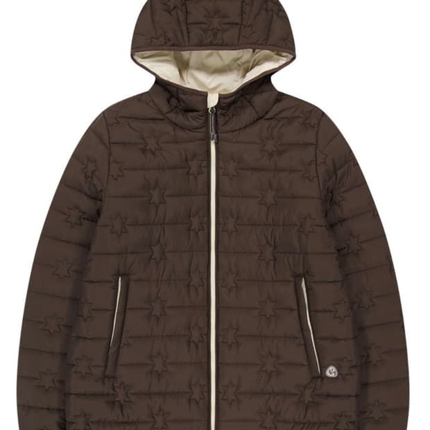 코이세이오 FLUFFY LIGHT PADDED JACKET 브라운