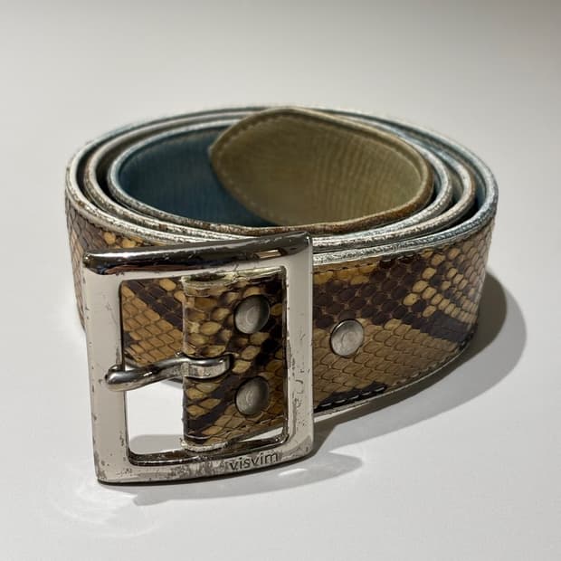 36) 비즈빔 visvim 뱀피 벨트