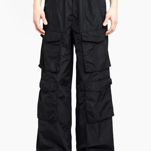 드리스 반 노튼 나일론 카고 팬츠