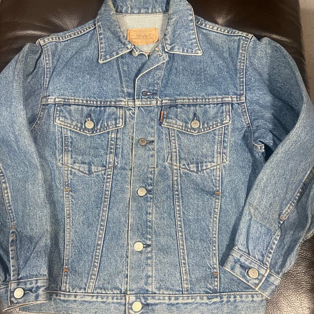 90s 리바이스 데님자켓 s
