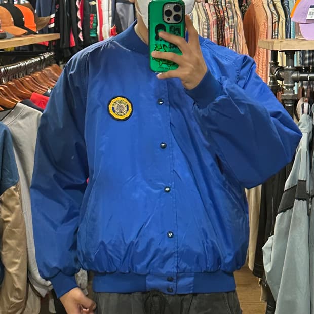 [HI] 빈티지 블루종 블루