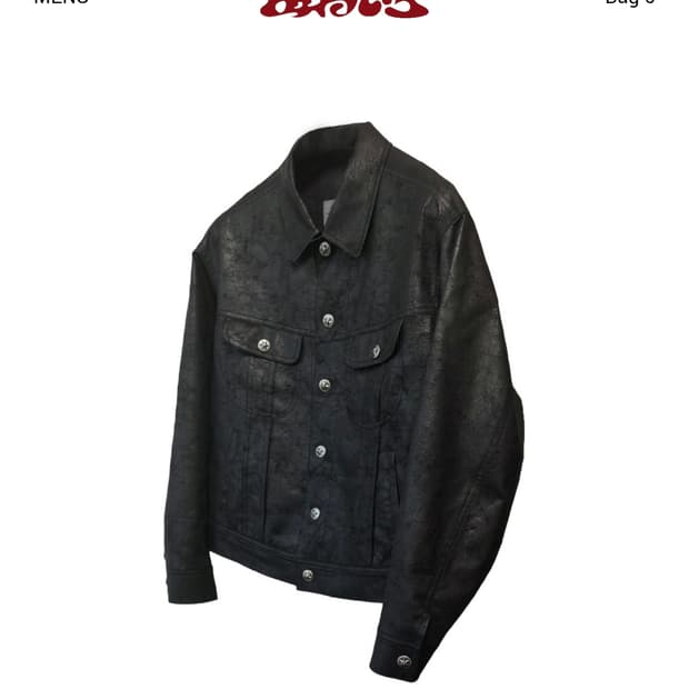 새상품 OS 아오이로 히카리 스냅 레더자켓 판매