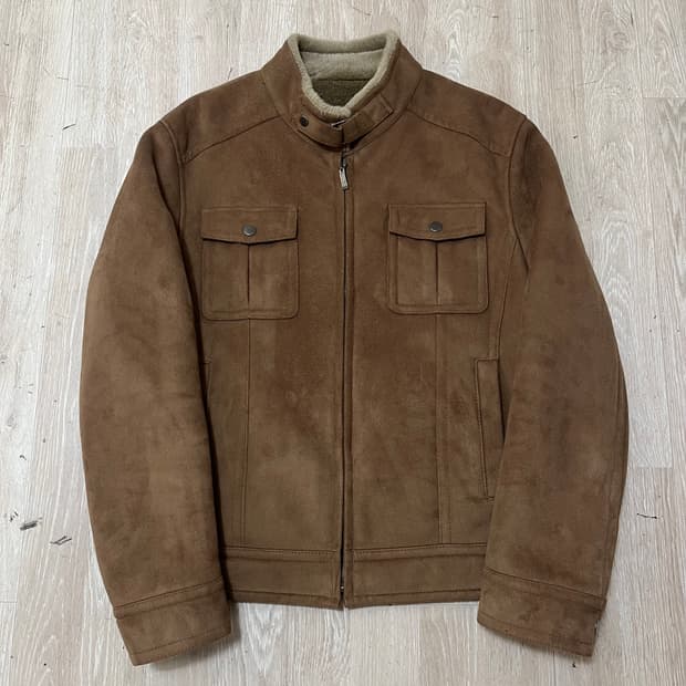 페리골드 남성 안감 스웨이드 자켓 L/100