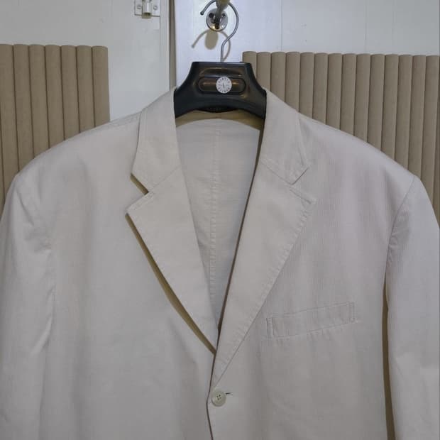 110 헤지스 면 블레이져 자켓