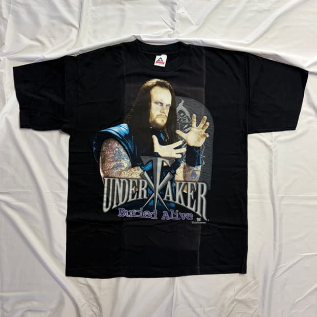 [XL] 90s wwe 언더테이커 빈티지 티셔츠