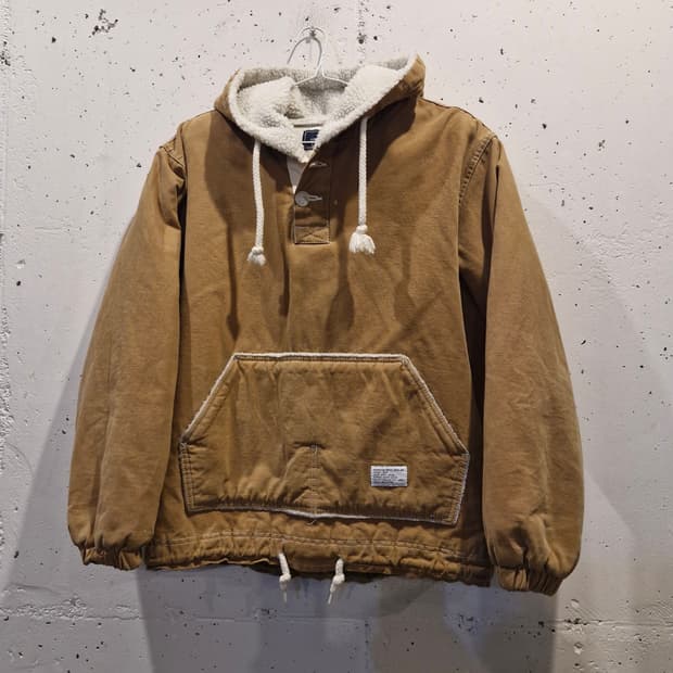 비젼서울 워크 양털 후드 아노락