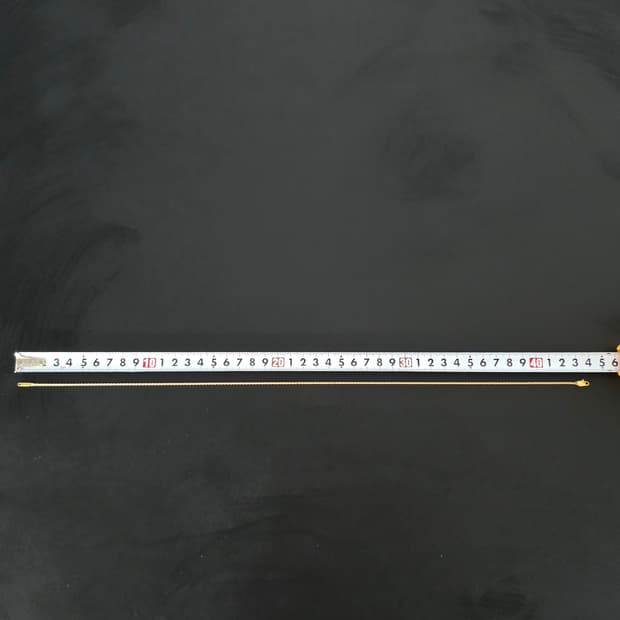 18k 이태리체인 금목걸이줄43.5cm 붕어장식 /  1돈35g