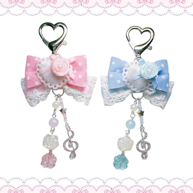 [handmade] hime yume keyring 히메 유메 키링 ♬