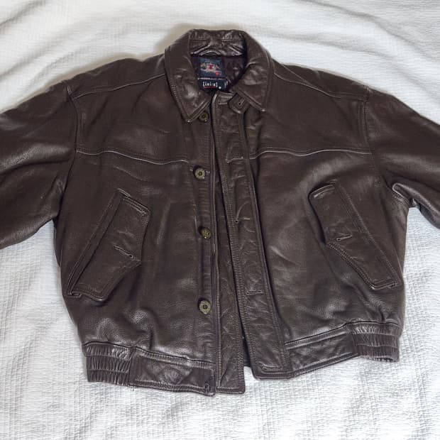 ixiz 리얼레더자켓