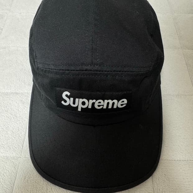 슈프림 워시드 치노 트윌 캠프캡
