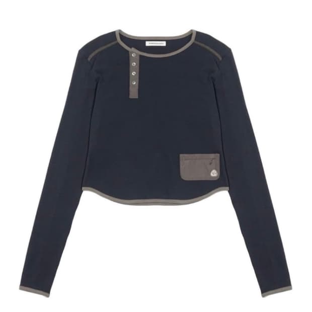 스마트어반유즈풀 SUU 롱슬리브 네이비 smarturbanuseful