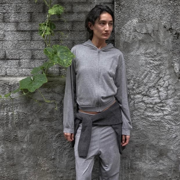 [1]머듈 라운지 후드집업 그레이