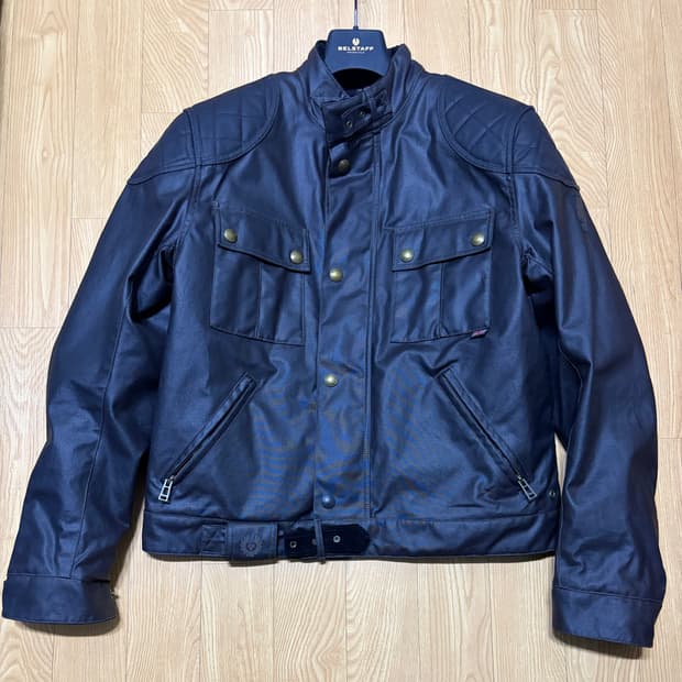 벨스타프 브룩랜즈 10oz 왁스 모터사이클자켓 XL