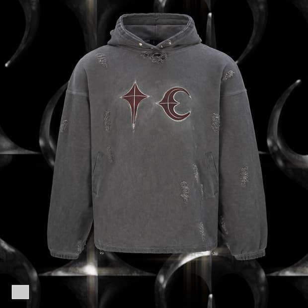 떠그클럽 락 후디 