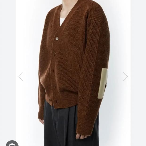 이얼즈어고 로버 울 가디건 시애나 브라운 M