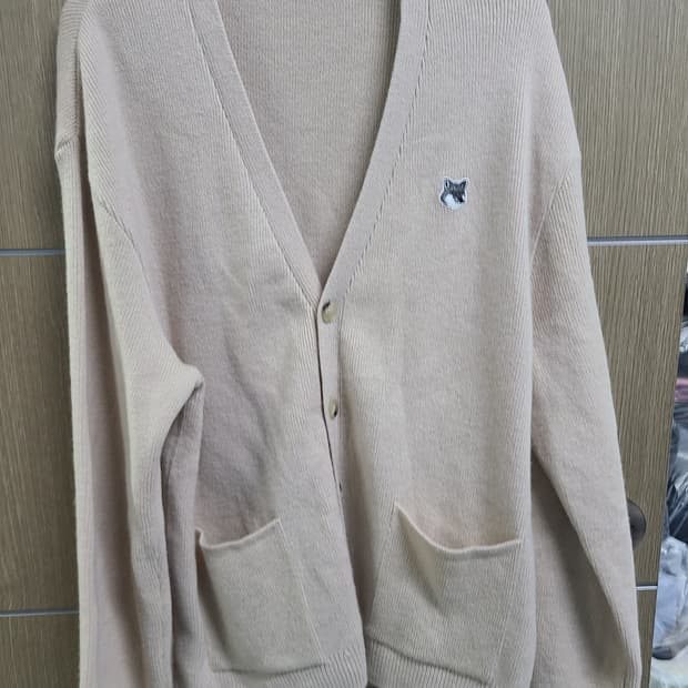 메종키츠네 폭스 패치 가디건 2xl