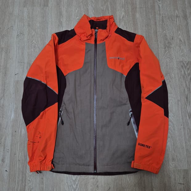 몽벨 로고 고어텍스 바람막이 자켓