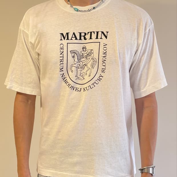 90s 유럽 MARTIN 수베니어 빈티지 티셔츠