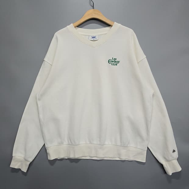 리(Lee) 카우보이 클럽 피케 브이넥 맨투맨 M