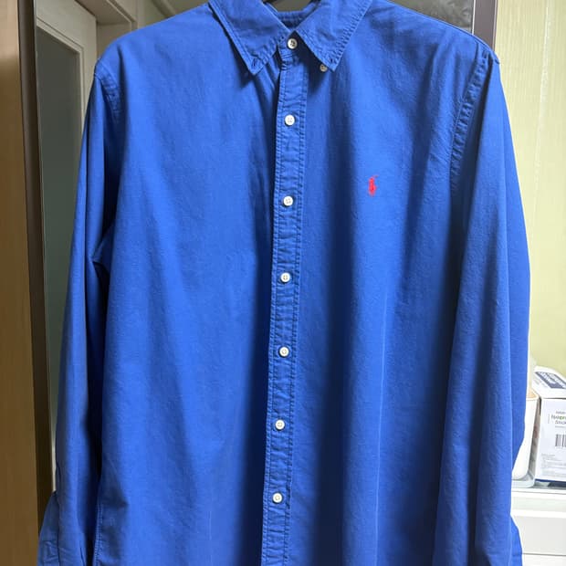 폴로 옥스포드 가머트다이 로열블루 (클래식 L)