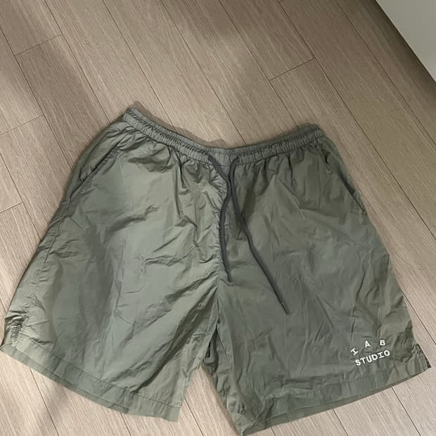 아이앱 우븐 쇼츠 그레이 L