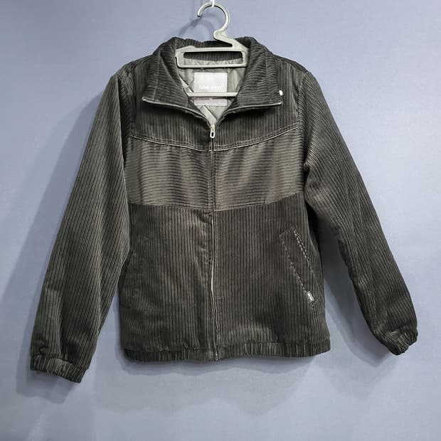 나인웨스트 코듀로이 패딩자켓