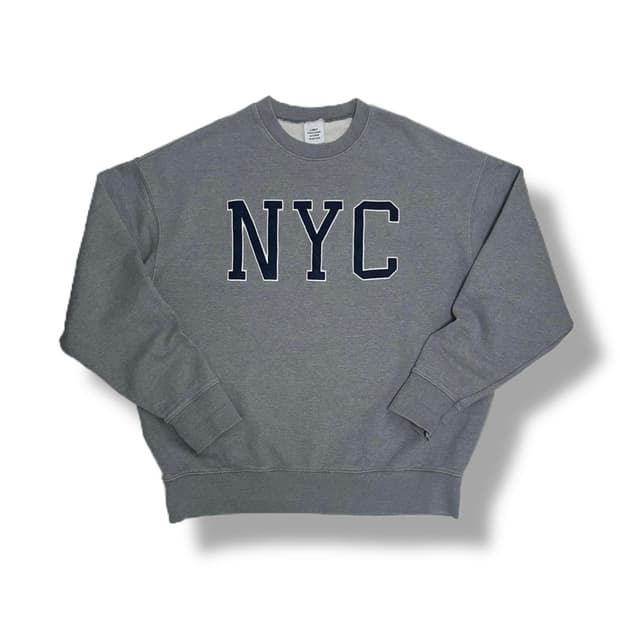L.GREY NYC 오버사이즈 스웻셔츠 맨투맨