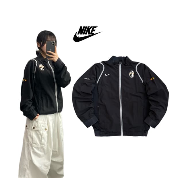 나이키 00s 유벤투스 블록코어 바람막이 자켓