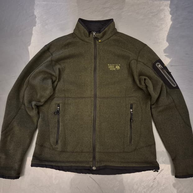 90s 마운틴하드웨어 폴라텍 플리스 짚업