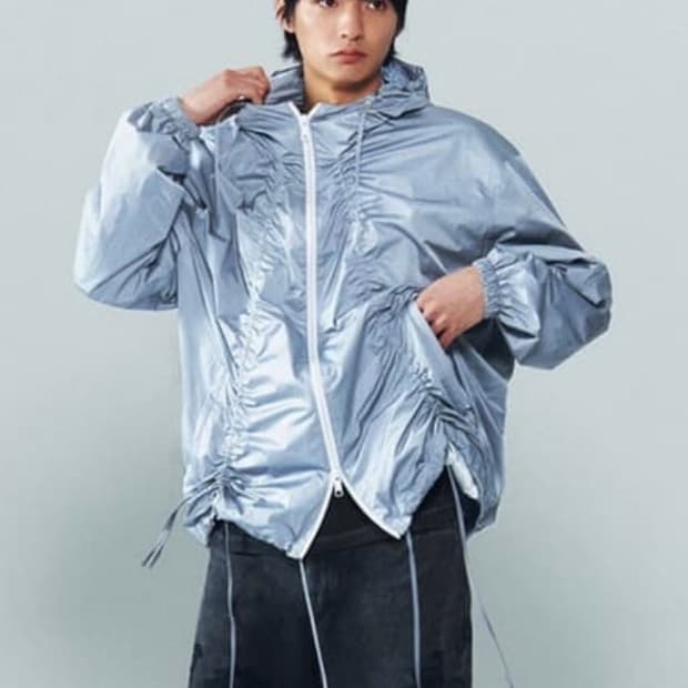 이어스트 eerst 셔링 후드 자켓