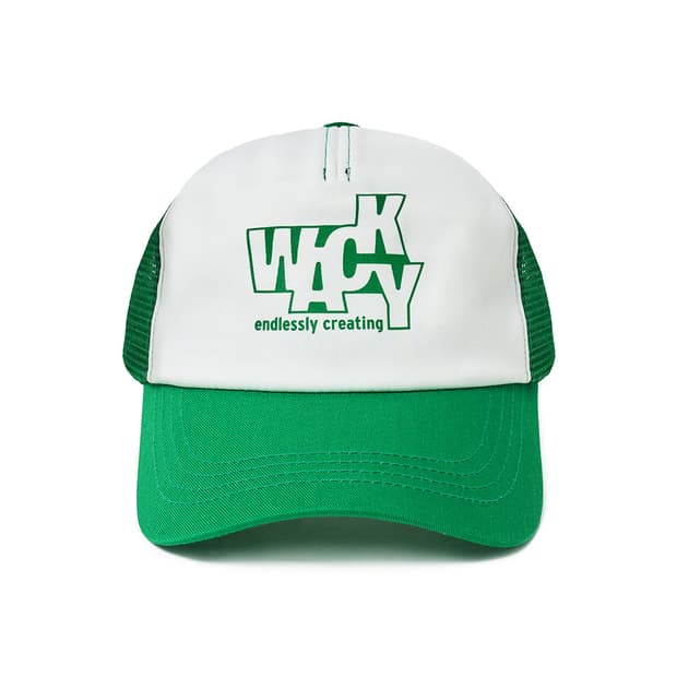 WACKY 웨키 컬러풀 메쉬캡 (그린)