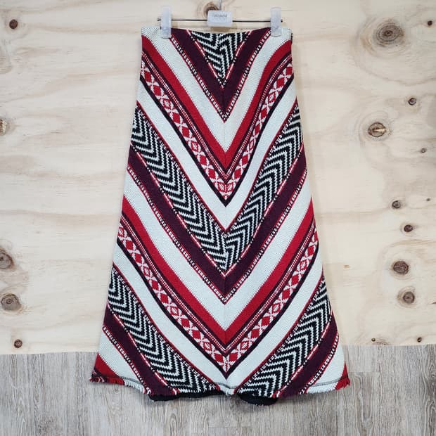 1043) 자라 ZARA 패턴 A라인 롱 스커트