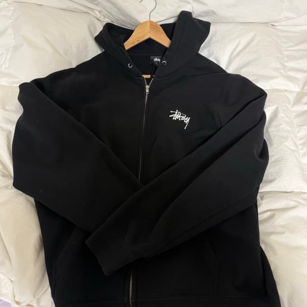 스투시 후드집업 L