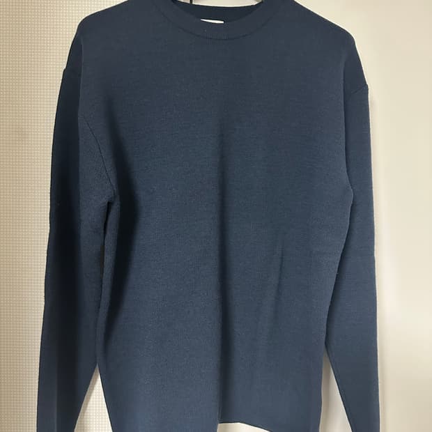 쿠어 울 니트(네이비) XL 판매