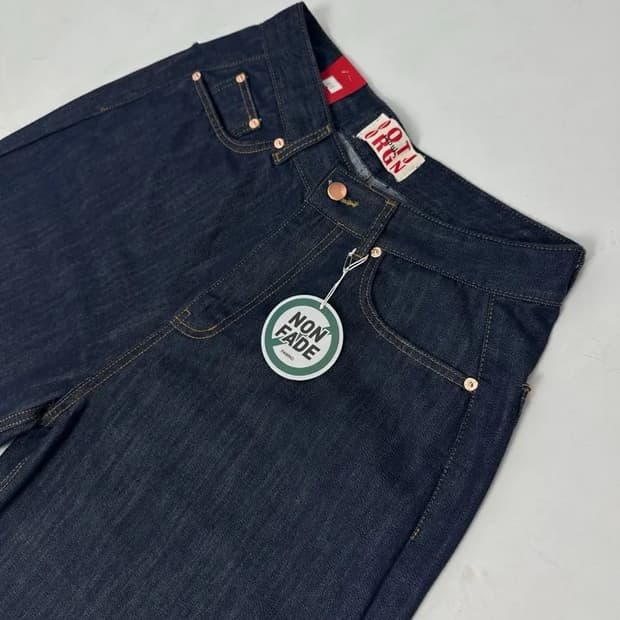 ootj 논페이드 백 비죠 데님팬츠