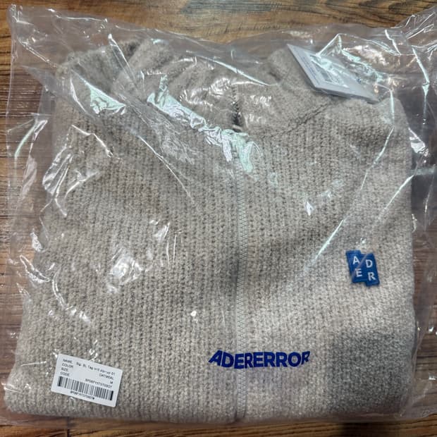 아더에러 시그니피컨트 니트집업 오트밀 M