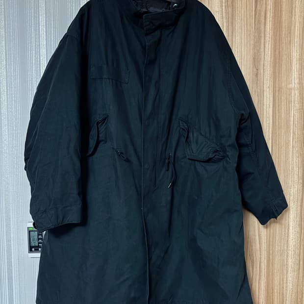 프릭스스토어 m65 모즈 코트 + 라이너 세트 블랙 s