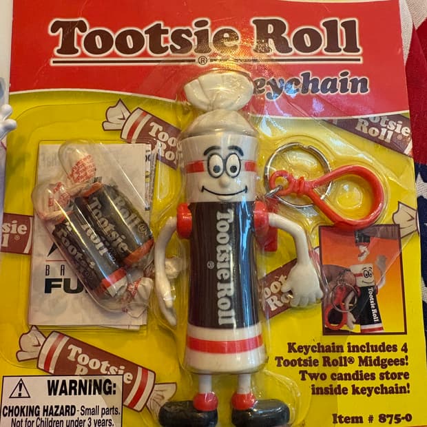 Tootsie Roll 투시롤 빈티지 키링