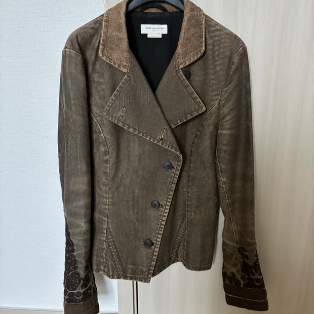 드리스 반 노튼 코튼 블레이저