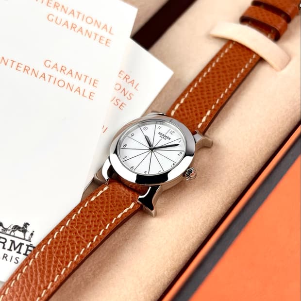 [FULL SET] HERMES H Ronde Lady watch