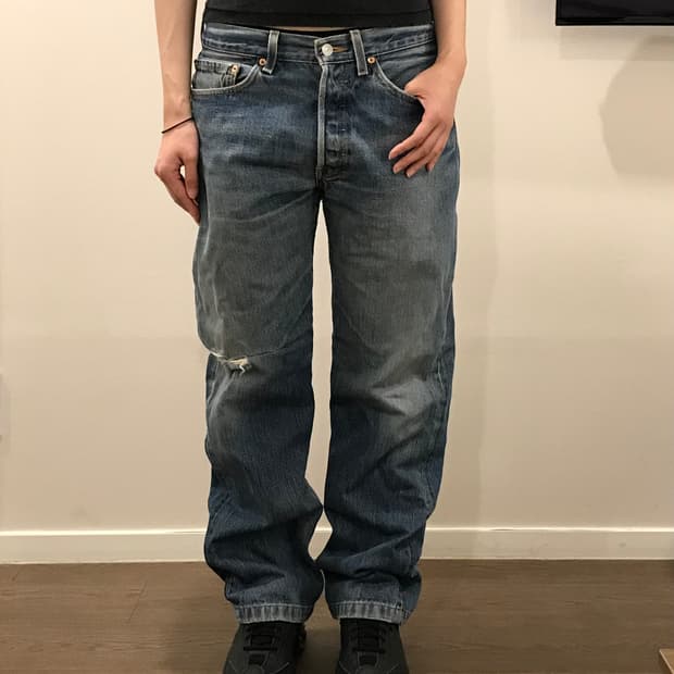 리바이스 501 32/34 데님 팬츠
