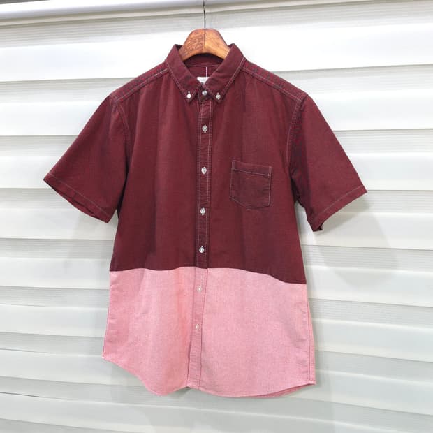 THE SHOP TK 타케오키쿠치 반팔 셔츠- XL