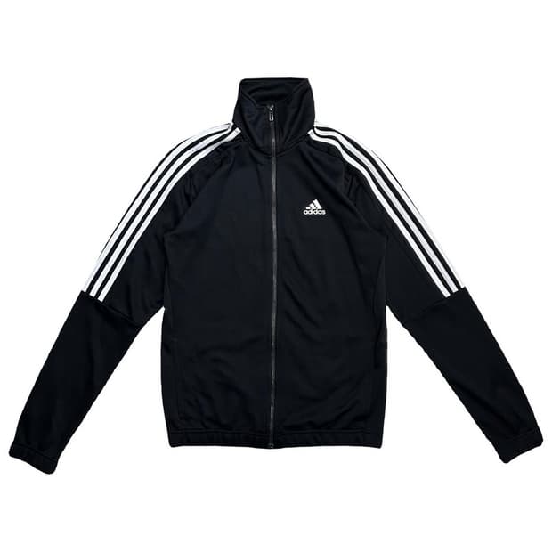 아디다스 블랙 트랙탑 져지 자켓 90