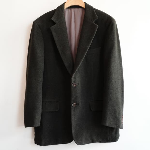 Burberry 버버리 헤링본 울 자켓
