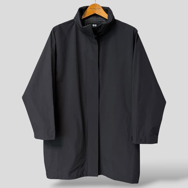 (여성XL)유니클로 블록테크 하프 코트 자켓