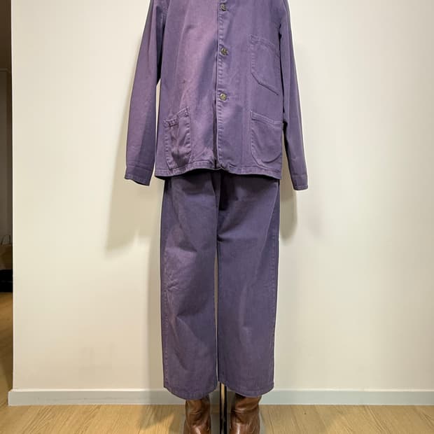 LVC 선셋코트 1880 치노 셋업 퍼플