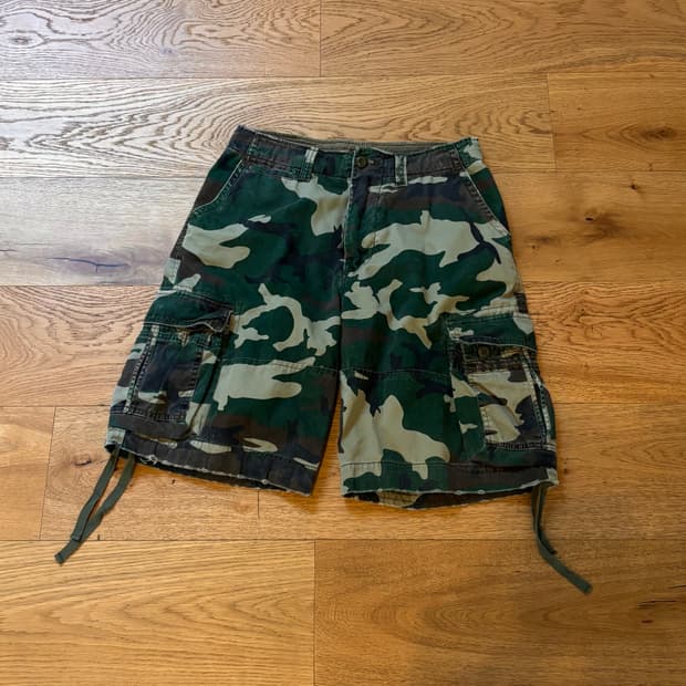 마크제이콥스 카모 카고팬츠